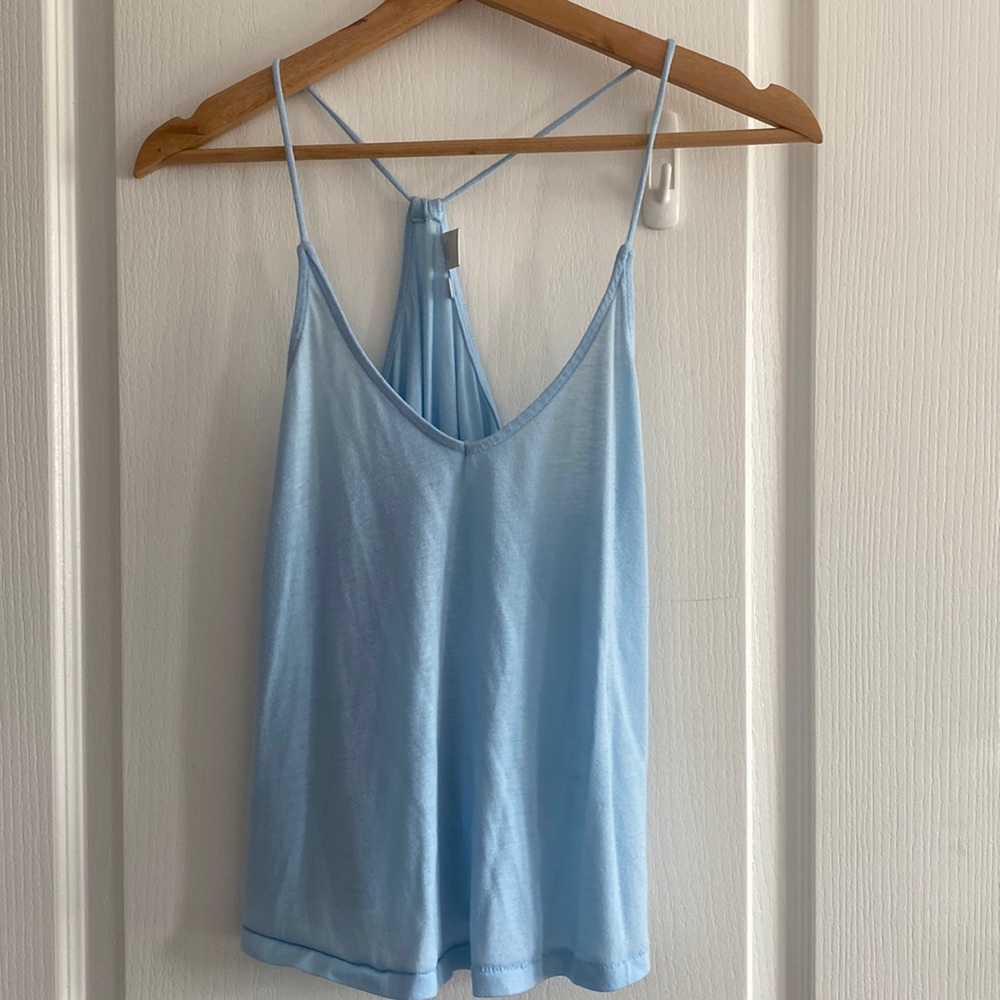 3/$25 TWIK light blue tank top